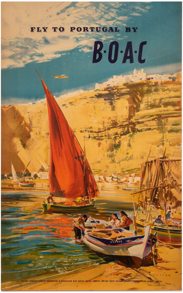Fly to Portugal by BOAC