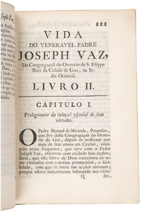 Vida do veneravel padre Joseph Vaz, da congregaçaõ do oratorio de …