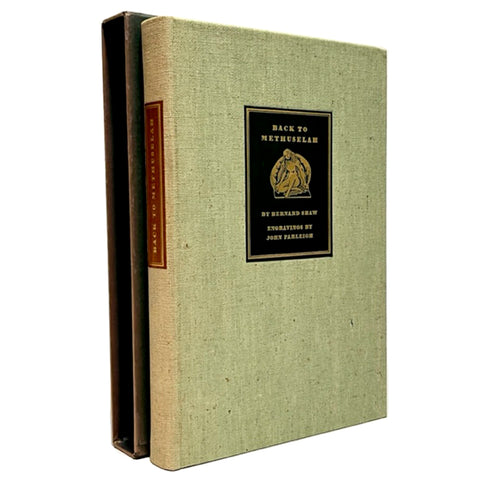 FARLEIGH, John (illustrator).  George Bernard SHAW (author). Back to Methuselah (A Metabiological Pentateuch).