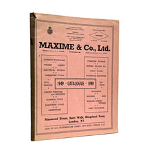 Load image into Gallery viewer, [DOMESTIC UTENSILS TRADE CATALOGUE]. Maxime &amp; Co., Ltd.