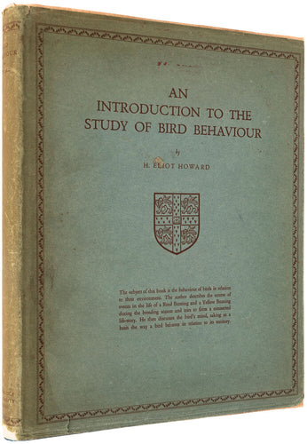An Introduction to the Study of Bird Behaviour