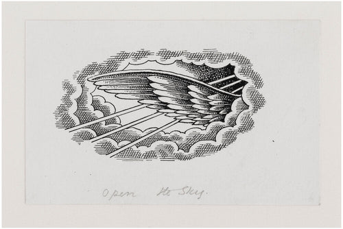 Open The Sky - original pen-and-ink illustration