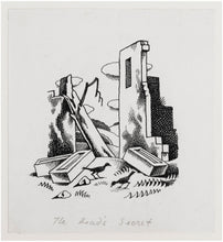 Load image into Gallery viewer, The Head's Secret - original pen-and-ink illustration