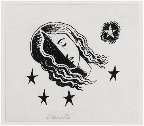 Carol - original pen-and-ink illustration