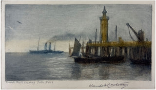 French Mail leaving Folkstone