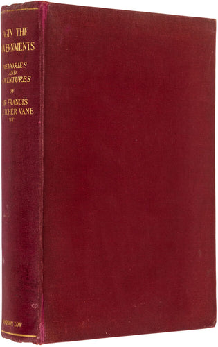 Agin the Governments. Memoirs and Adventures … Foreword by AE