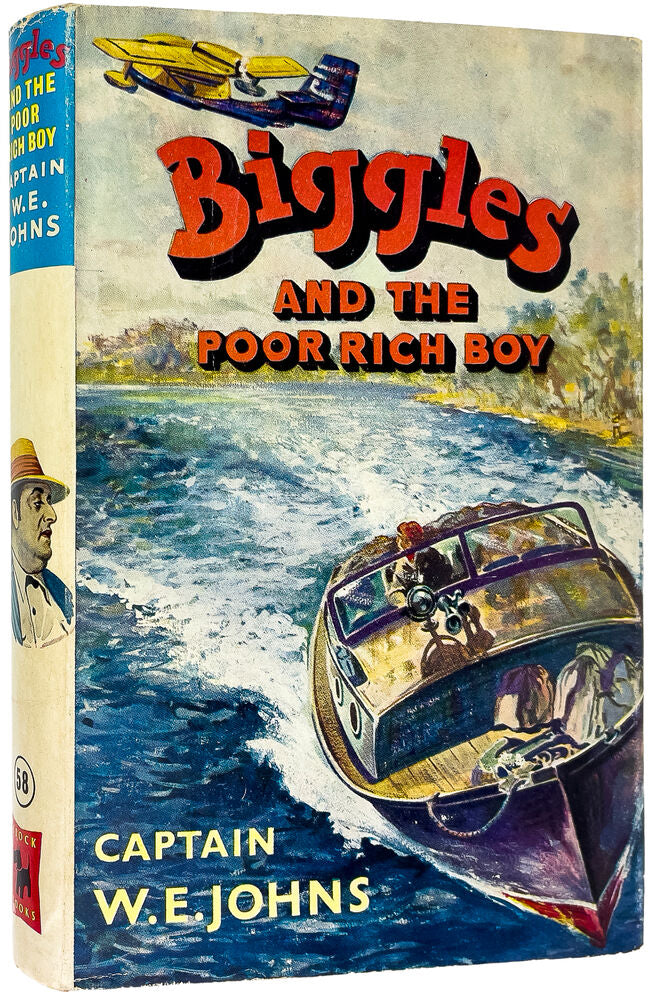 Biggles and the Poor Rich Boy; Another case from the records …