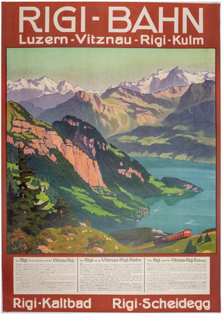 Rigi-Bahn Luzern - Vitznau - Rigi - Kulm