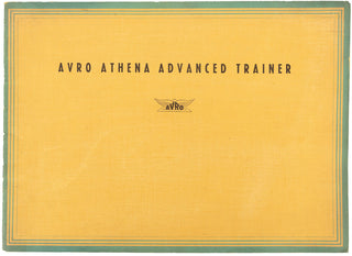 Avro Athena Advanced Trainer [cover title …