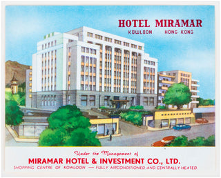 Hotel Miramar, Kowloon, Hong Kong