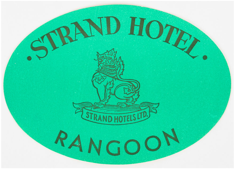 Strand Hotel, Rangoon