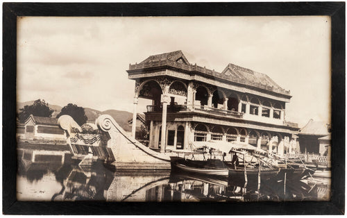 The Marble Boat at the Summer Palace Peking