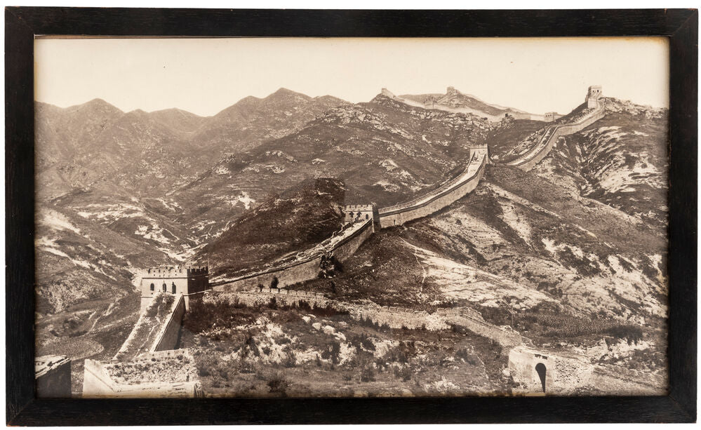The Great Wall at Nankow Pass, 50 miles N of Peking