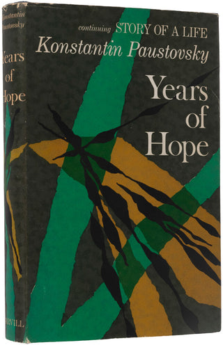Years of Hope … translated by Manya Harari and Andrew Thomson