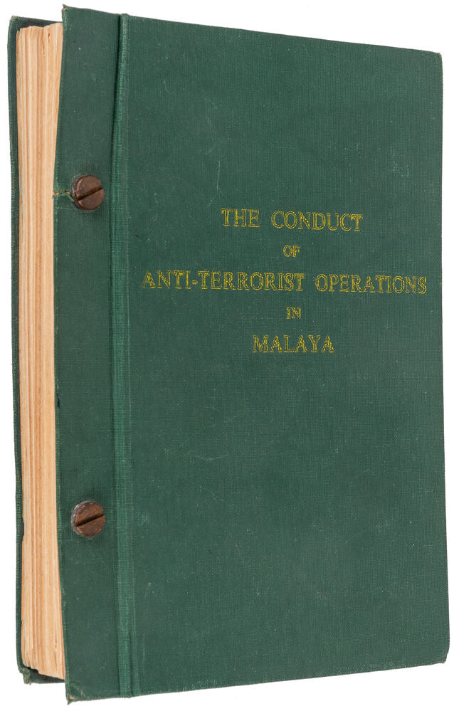 The Conduct of Anti-Terrorist Operations in Malaya. Second Edition