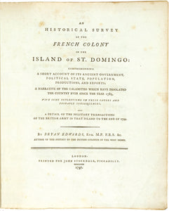 An Historical Survey of the French Colony in the Island of