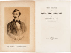 Notizie Biografiche sul Dottore David Livingstone