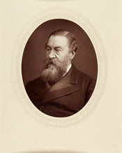 Load image into Gallery viewer, Sir Samuel Baker', mounted woodburytype photographic portrait