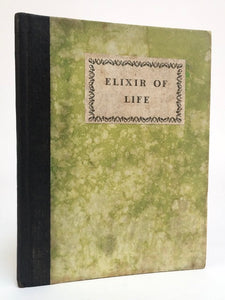 [WHISKEY]  CLARKE, Harry (illustrator).  Geoffrey C. WARREN (author). Elixir of Life (Uisge Beatha), Being the slight account of the romantic rise to fame of a great House.